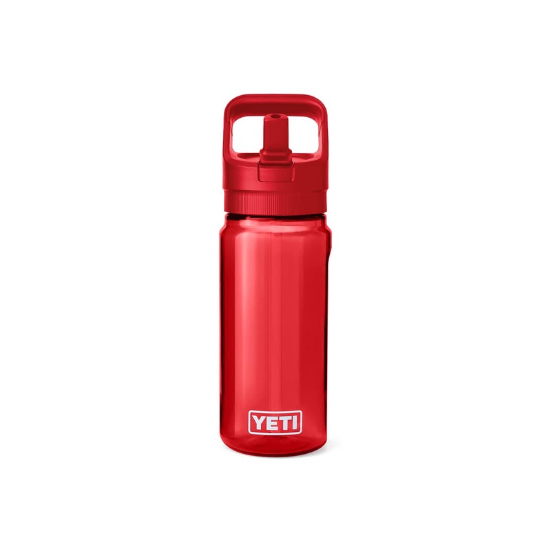 YETI Yonder 600 ml/20 oz Water Bottle with Yonder Straw Cap, Rescue Red - Image 5