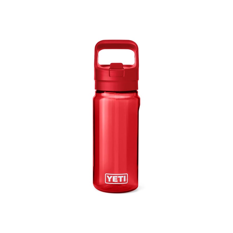 YETI Yonder 600 ml/20 oz Water Bottle with Yonder Straw Cap, Rescue Red - Image 2