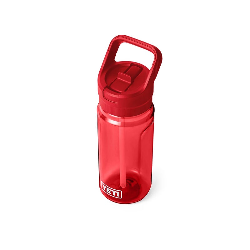 YETI Yonder 600 ml/20 oz Water Bottle with Yonder Straw Cap, Rescue Red - Image 4
