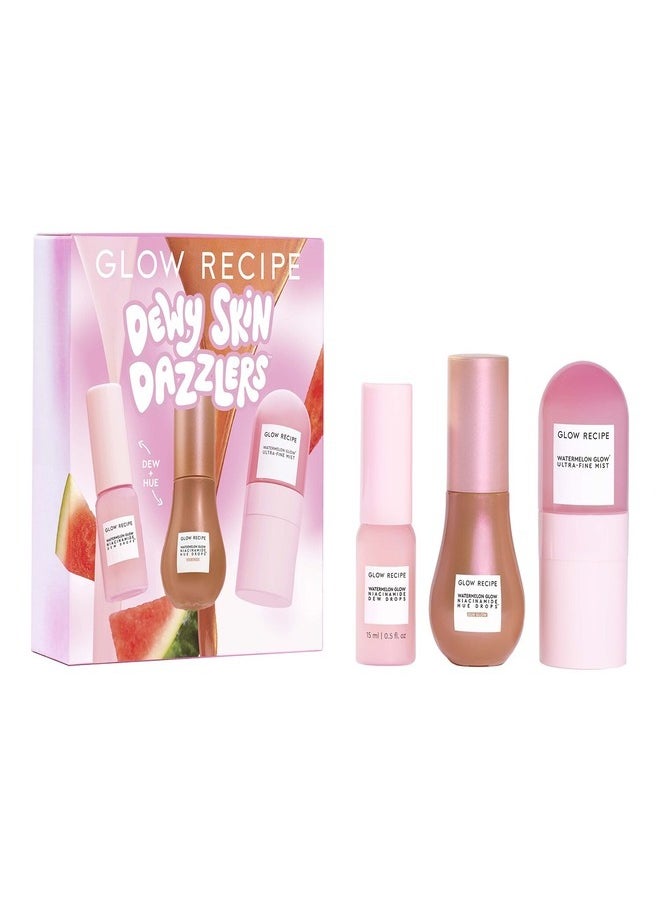 Glow Recipe Dewy Skin Dazzlers Kit – Hydrating & Brightening Mini Skincare Set with Watermelon, Plum, and Avocado – Clean, Vegan, and Cruelty-Free - pzsku/Z56B96071A9BFA1A36859Z/45/_/1732725275/8f994c42-5f80-4061-9b81-6103711d969c