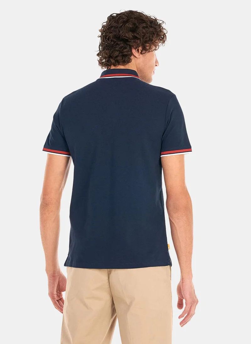 Timberland Men's Millers River Tipped Polo Shirt