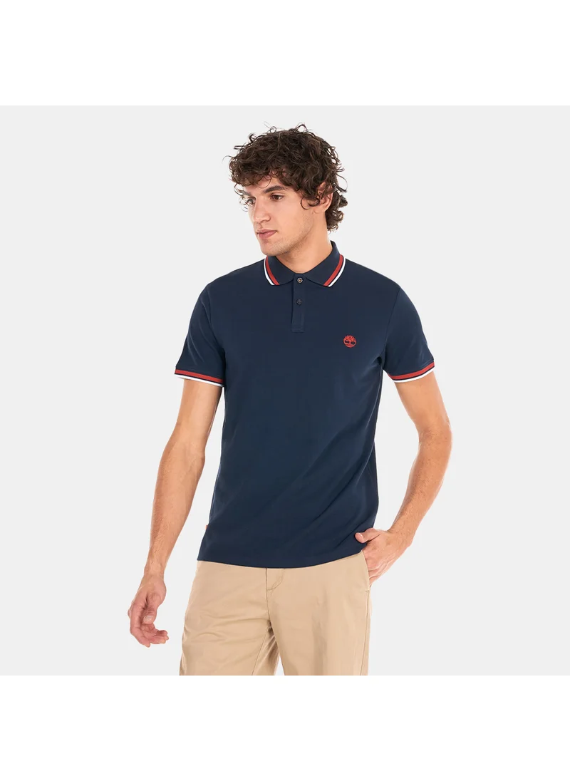 Timberland Men's Millers River Tipped Polo Shirt