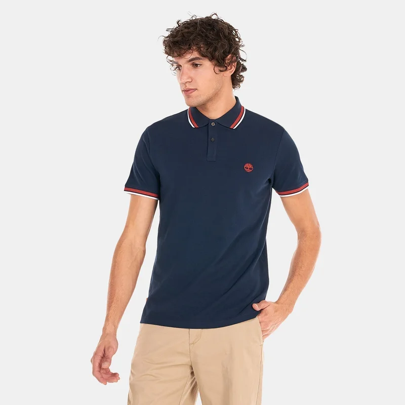 Timberland Men's Millers River Tipped Polo Shirt