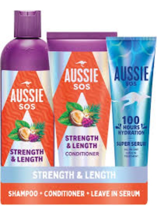 Aussie SOS Strength & Length Conditioner 200ml - Image 3