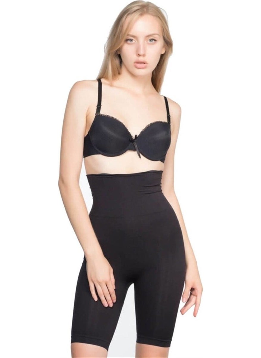 Layza Form 11005 Seamless Non-Trace 1 Size Minimizing Stomach Long Leg Corset 