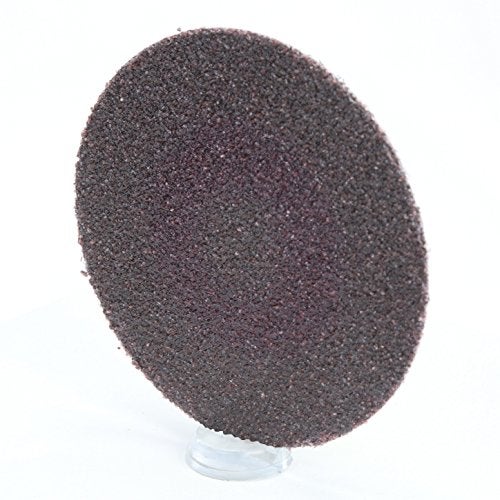 Cubitron Roloc Disc 361F - 80 Grit Aluminum Oxide Grinding and Blending Disc - For Disc Sanders - Roloc Quick Change - Water Resistant YF-Weight Backing - 2" - Image 3