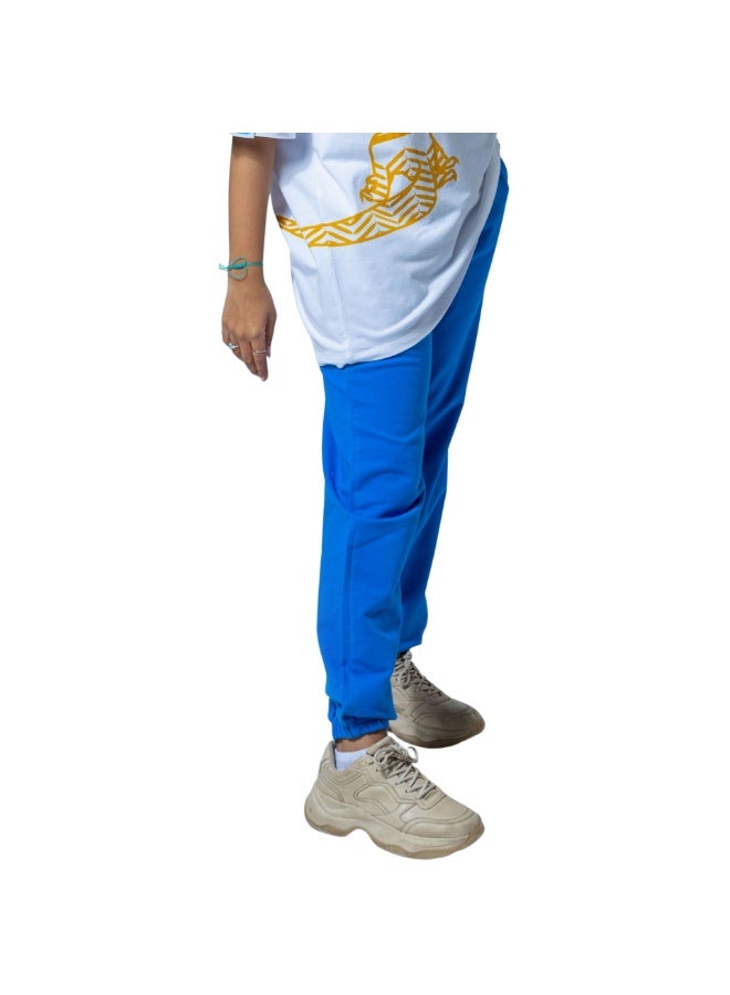 Blue Plain Pants - Image 2
