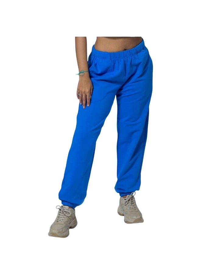 Blue Plain Pants - Image 1