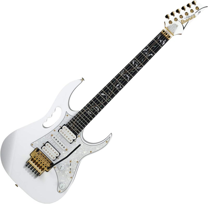 Ibanez Steve Vai Signature Electric Guitar - White - Image 1