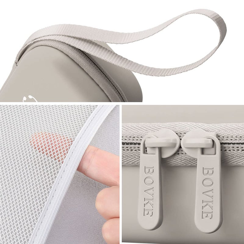 BOVKE Travel Carrying Case Compatible with 3M Littmann Classic III, Lightweight II S.E, MDF Acoustica Deluxe Stethoscopes - Extra Room for Medical Scissors EMT Trauma Shears and LED Penlight, Grey - Image 5