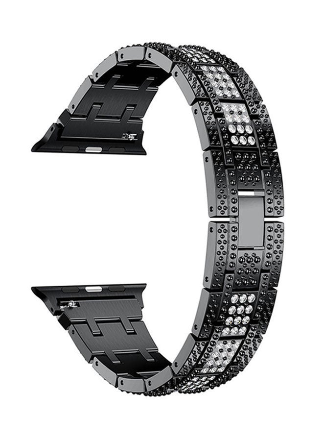 Voberry Replacement Band For Apple Watch Series 4 44mm Black - Image 1