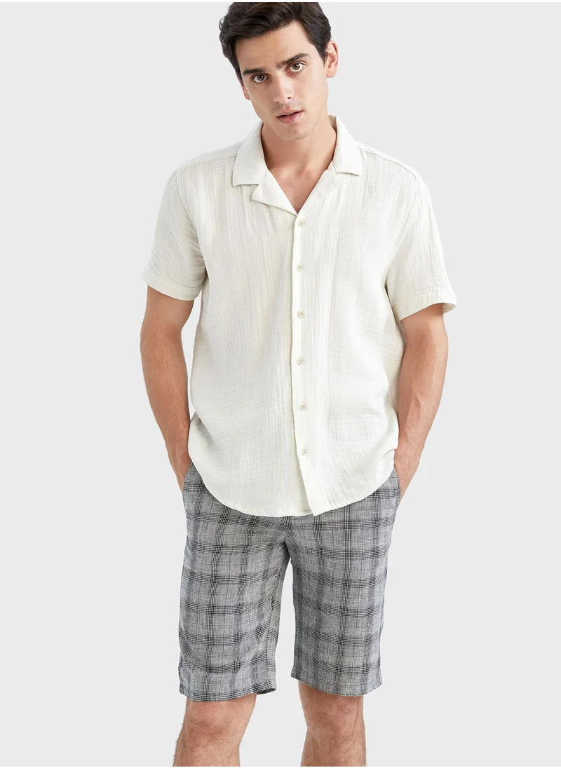 DeFacto Checked Shorts