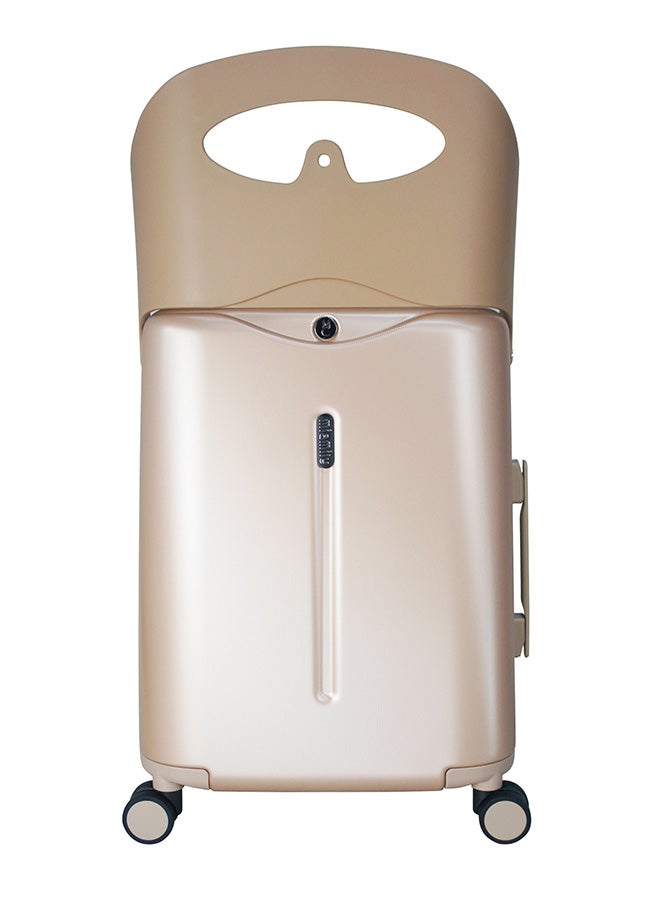 MiaMily Carry-On Luggage  - Mettalic Gold, 18 inch - Image 1