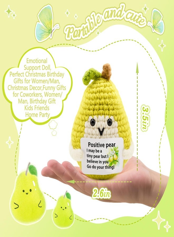 AICHPVOY Desk Accessories for Women Positive Emotional Crochet Support Gift Cute Cheer Up Gift for Women for Birthday for Friends, Coworkers, Boss, Valentines, Mother Day Friend Gifts - Image 2