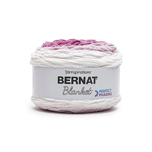 Bernat Blanket Perfect Phasing Fuchsia Cake Yarn - 2 Pack of 10.56oz/299.37g - 100% Polyester - #6 Super Bulky - 220 Yards for Knitting, Crocheting, Crafts & Amigurumi - Image 2