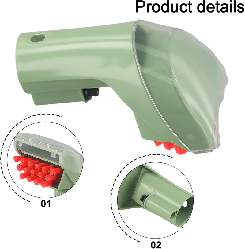 3"" Upholstery Little Green for ProHeat 1425 Series, Tough Stain Brush Attachment Carpet Cleaners Models 1844 2290 1400, Plastic Handle Stairs Furniture - Image 4