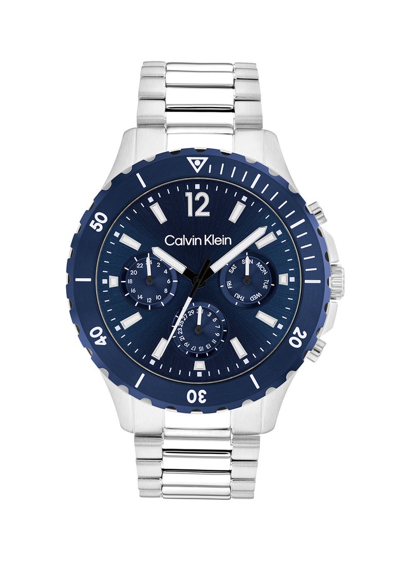 CALVIN KLEIN Analog Round Waterproof  Wrist Watch With Stainless Steel 25200115 - Image 2