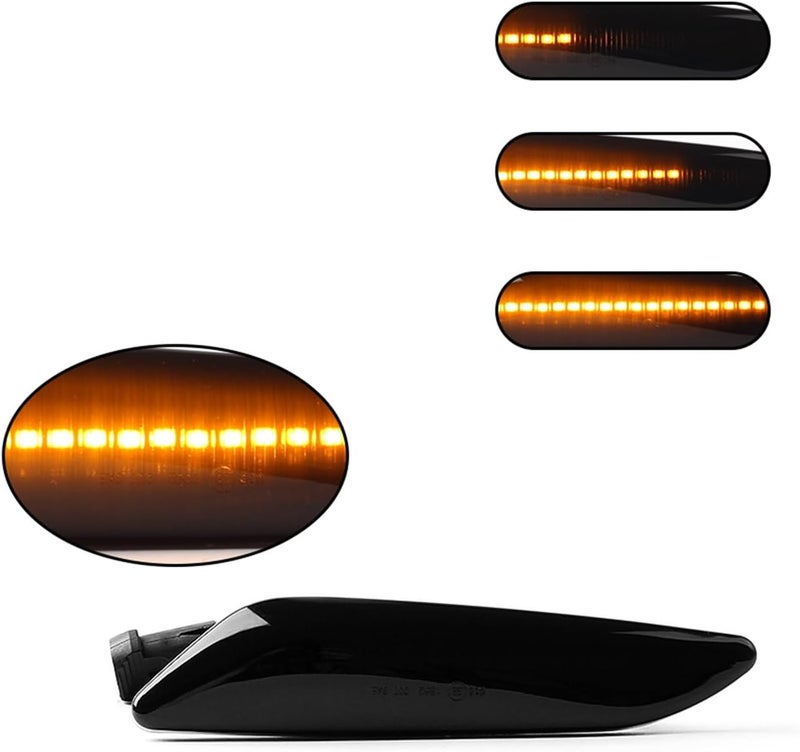 QASULER Dynamic Turn Signal Lights for Alfa Romeo - Image 5