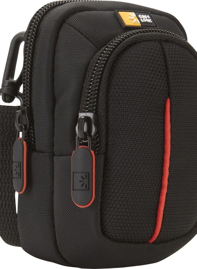 CASE LOGIC DCB-302 Compact Case for Camera - Black - DCB302 4.9 x 2.8 x 3.1 in - Image 2