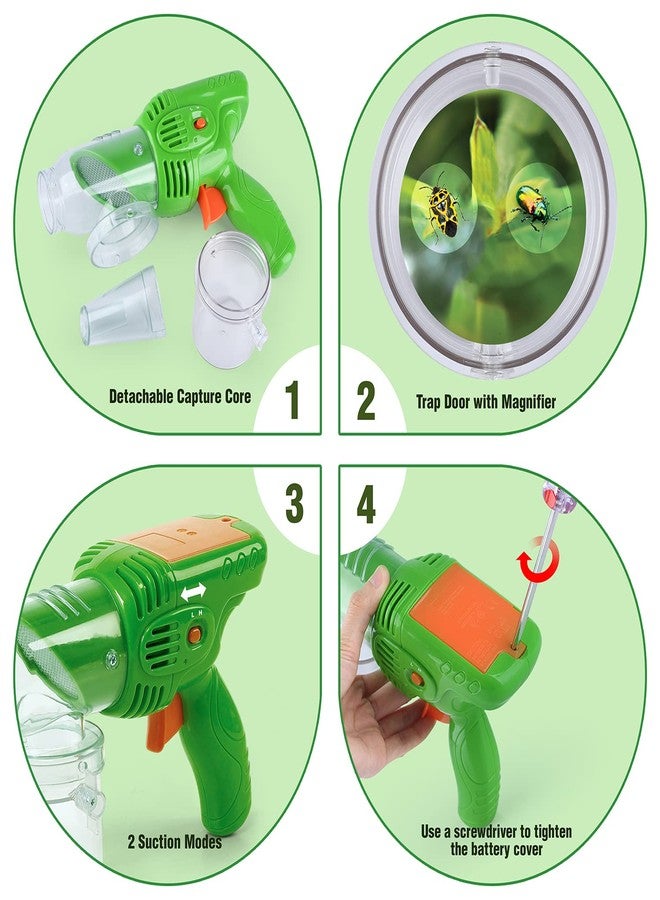 PLAY Bug Vacuum for Kids,Bug Catcher kit for Kids,Eco-Friendly Bug Suction Toy Vacuum with Magnifying Glass Viewing Chamber, for Boys Age 4+ - Image 5