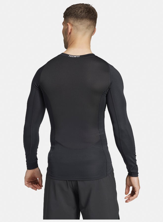 Adidas TECHFIT Compression Training Long Sleeve Long-Sleeve Top - Image 4
