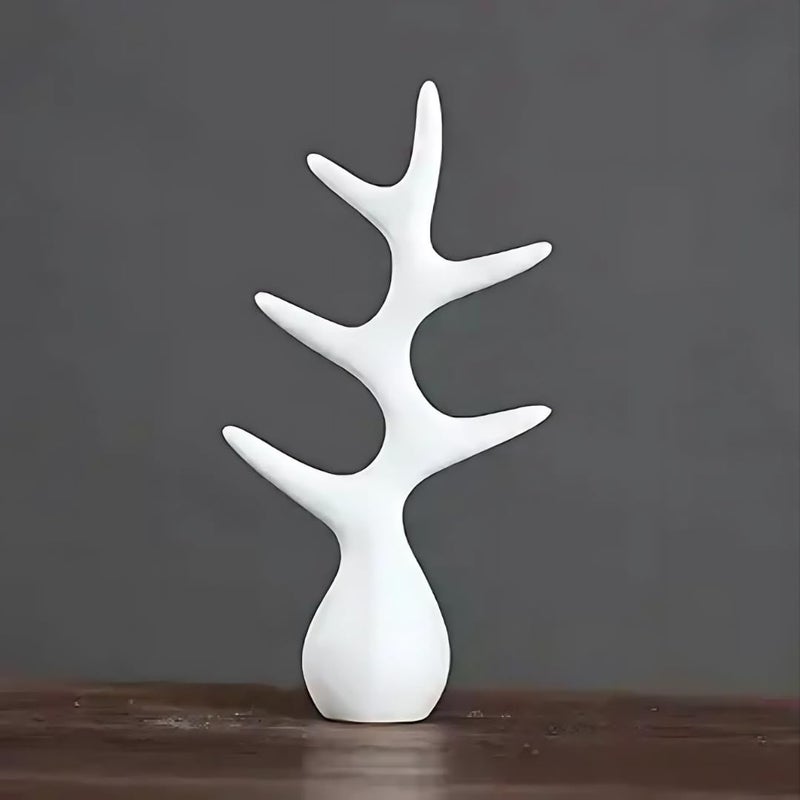 NORTIVIA Tree Show Piece for Home Decor Living RoomHall Decorative Piece for Tv Unit Shelf Centre Table Tv Panel and Bedroom Unique Home Decor Gift House Warming White