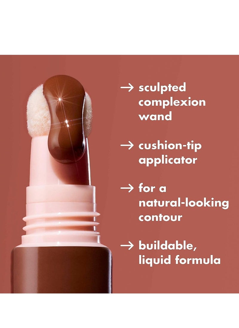elf e.l.f. Halo Glow Contour Beauty Wand Liquid Contour, Light/Medium, 10 ml  - Image 3