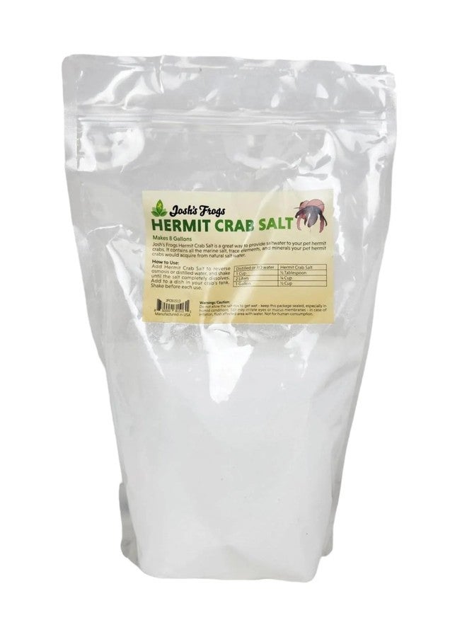 Josh's Frogs Hermit Crab Marine Salt and Scooper (Makes 8 gallons of Salt Water) - Image 1