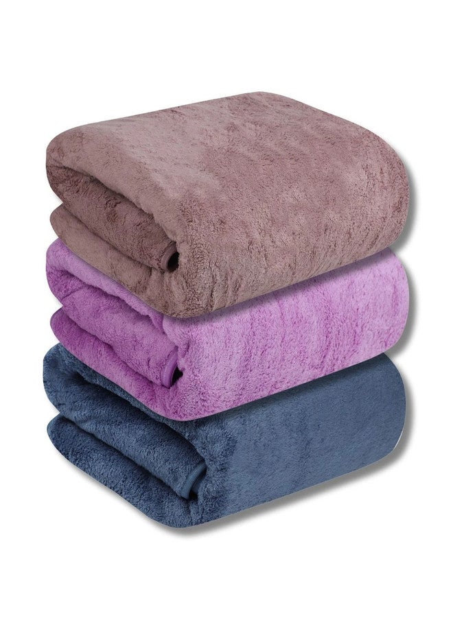 Fezora Unisex Set Of 3 450 GSM Bath Towels - Image 1