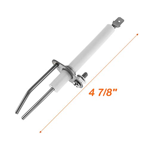 BBQ Future Grill Ignitor Electrode Kit for Viking 008090-000, 1-Pack Ceramic Ignition Electrode Come with Nuts and Bolts, 4 7/8" - Image 2