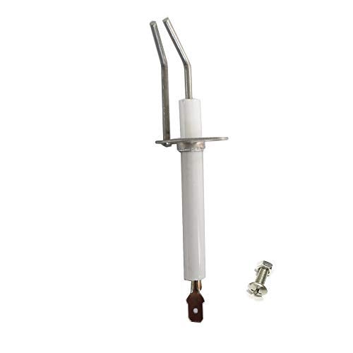 BBQ Future Grill Ignitor Electrode Kit for Viking 008090-000, 1-Pack Ceramic Ignition Electrode Come with Nuts and Bolts, 4 7/8" - Image 1