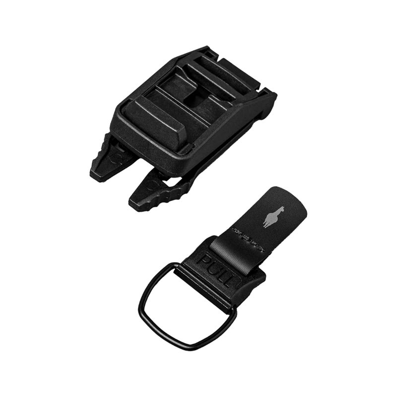 ALPAKA HUB Tactical Clip - EDC Gear Clips - MOLLE Accessories - HUB Keychain - Webbing Belt Clip with Locking Mechanism, Compatible HUB Ecosystem - Image 1