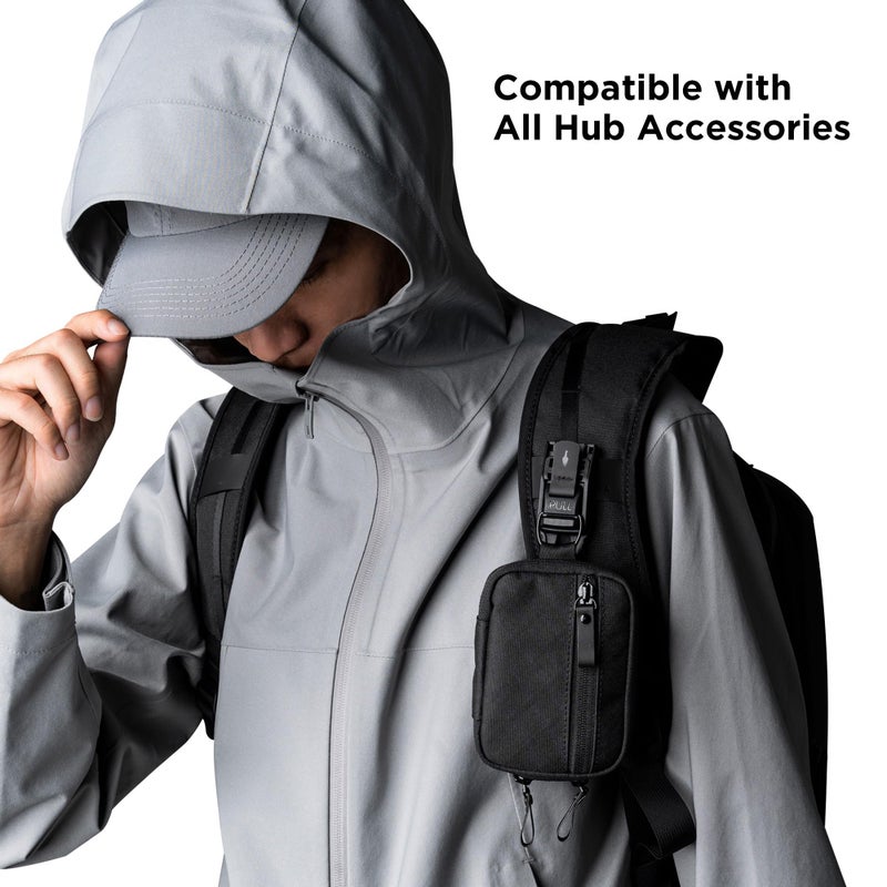 ALPAKA HUB Tactical Clip - EDC Gear Clips - MOLLE Accessories - HUB Keychain - Webbing Belt Clip with Locking Mechanism, Compatible HUB Ecosystem - Image 2