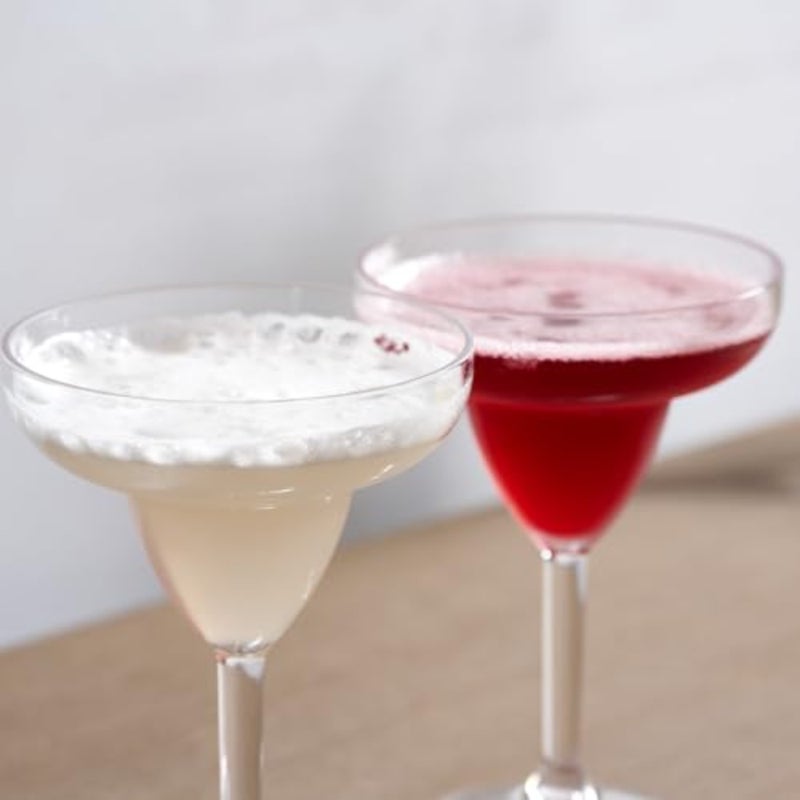 Acrylic Unbreakable Margarita Plastic Glass Set of 3 Reusable, Dishwasher Friendly Clear, 11.7x17 cm - Image 3