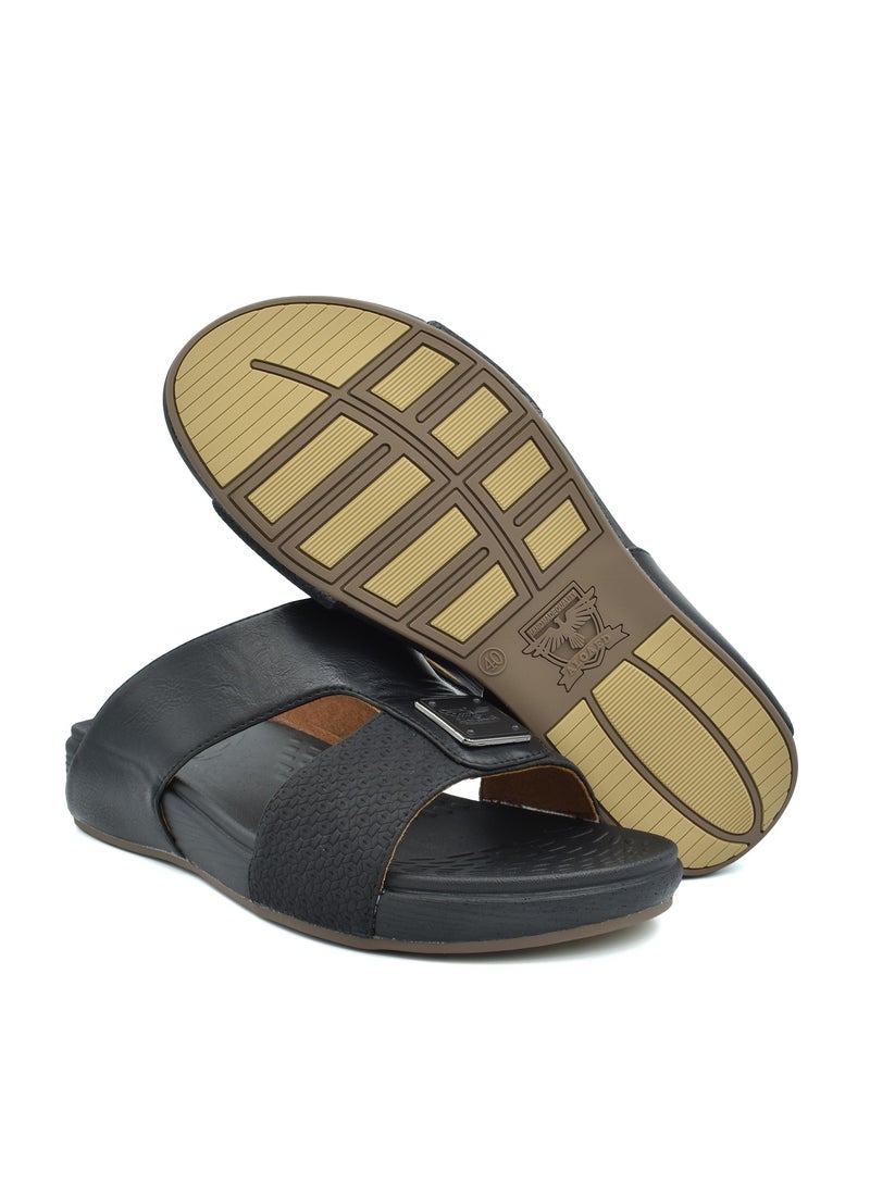 AL QAED Arabic Sandals for Men Al Qaed 32183  - Image 3