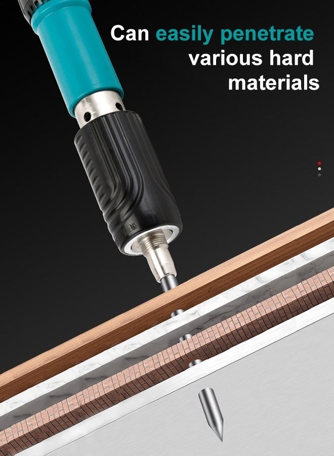 KIIUMI Concrete Nail Gun Kits, 5 Speed Adjustable Manual Steel Screw Gun, Wall Fastening Power Tool, Portable Nail Shooting Machine - Image 5