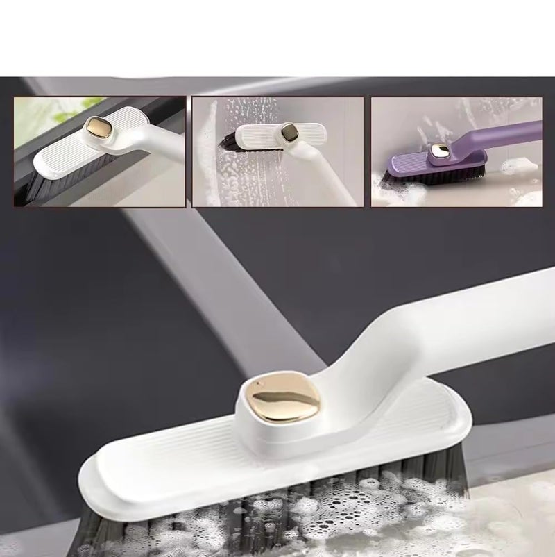 Birvan 360 Degree Rotating Multi-Function Bathroom Tiles Cleaning Brush, Hard Bristle Rotating Crevice Gap Cleaning Brushes for Bathroom, Floor Cleaner Brush (Multi) - Image 4