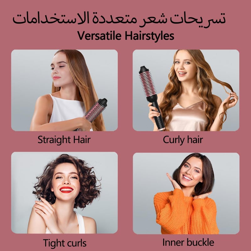 Felirzavy Thermal Brush 38mm - Ionic Hot Air Hair Styler with Adjustable Temperature - Image 5