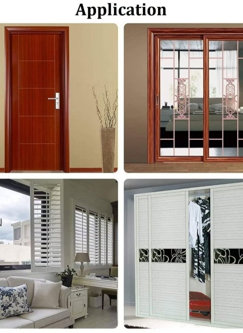 Generic - Self Adhesive Seal Strip Foam Weather Stripping for Doors and Windows Soundproof Adhesive Foam Window Insulation Door Bottom Seal Silicone Self Adhesive Weather Stripping Soundproof Foam Tape - Image 1