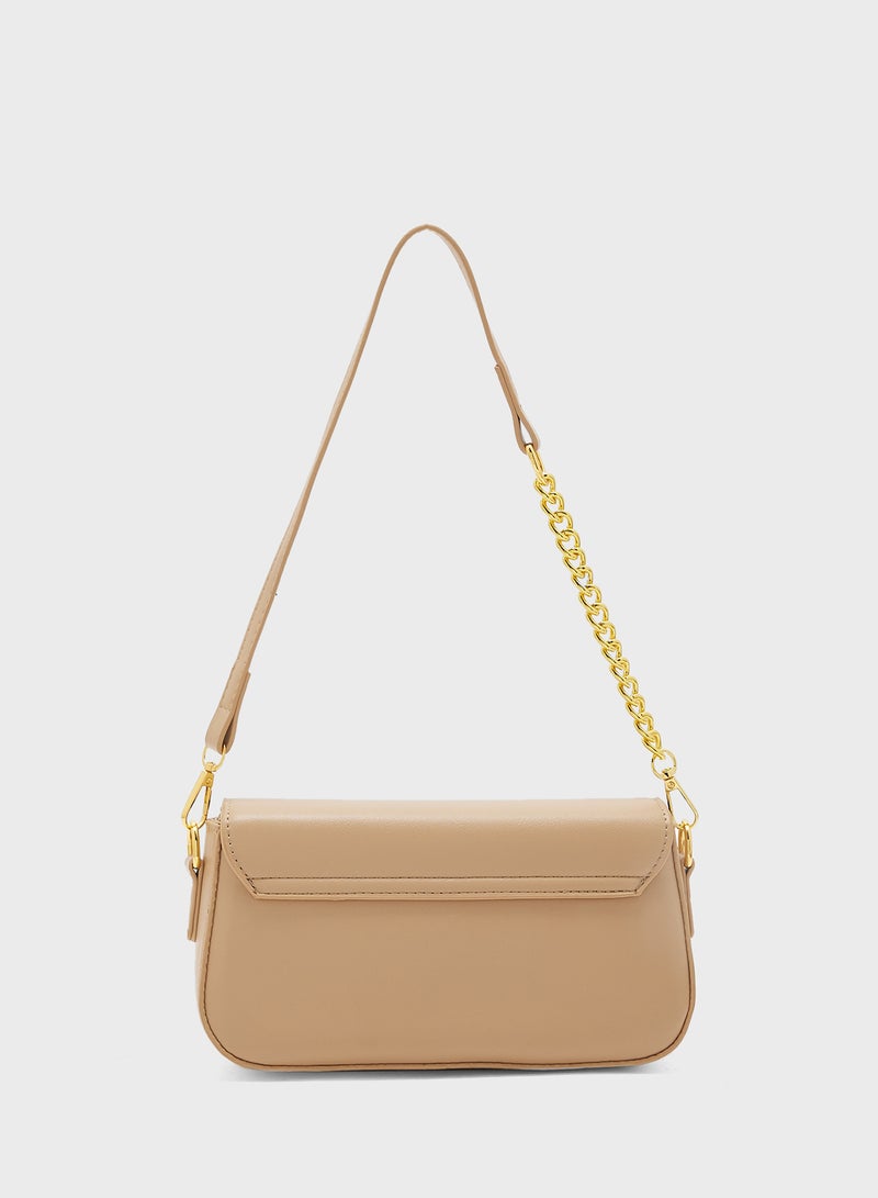 ELLA Chain Detail Strap Crossbody  - Image 2