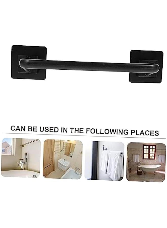 Storage -Mounted Towel Bar Towel Stand Dish Cloth Hanger Towel Racks Bath Towel Bar Bathroom Towel Holder Towel Hanger Wall Mount Towel Rack Tower Holder Hand Towel Bar - Image 2