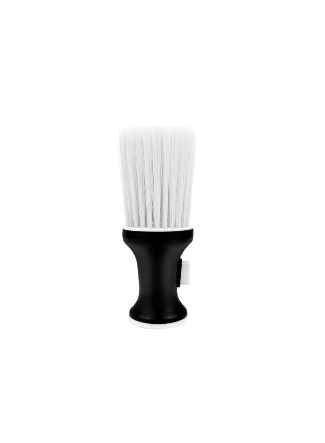 Black Barber Salon Powder Dispensing Neck Duster Brush - Image 1