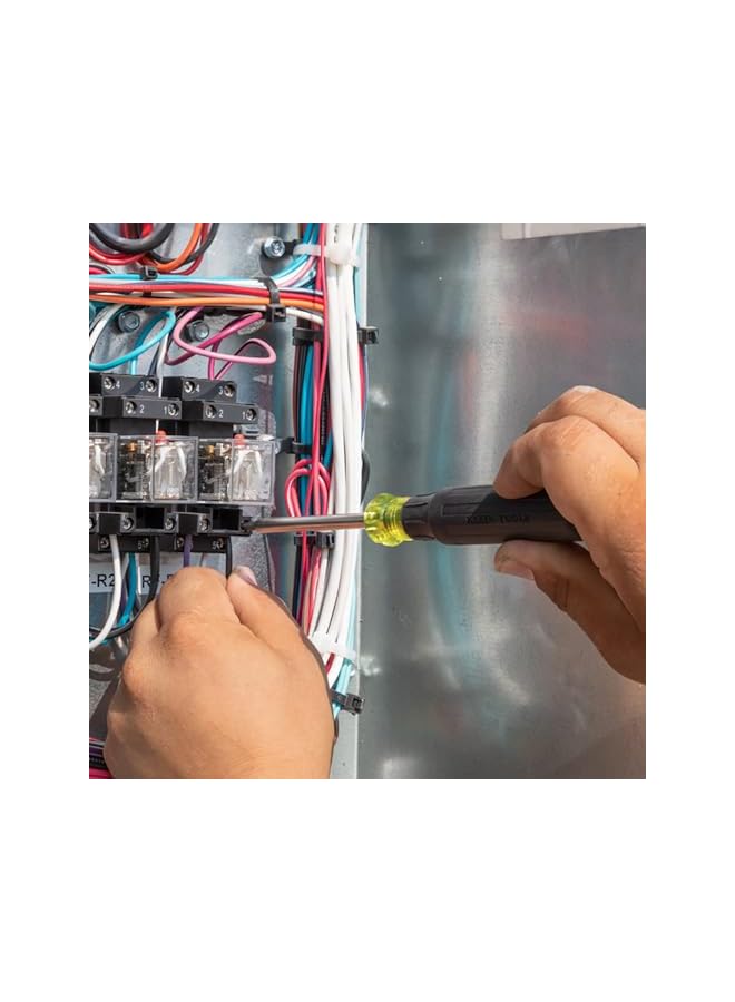 Klein Tools 32327 Precision Screwdriver Set 27 In 1 Multi Bit Screwdriver With 26 Tamperproof Bits Onboard Storage Rare Earth Magnet - Image 4