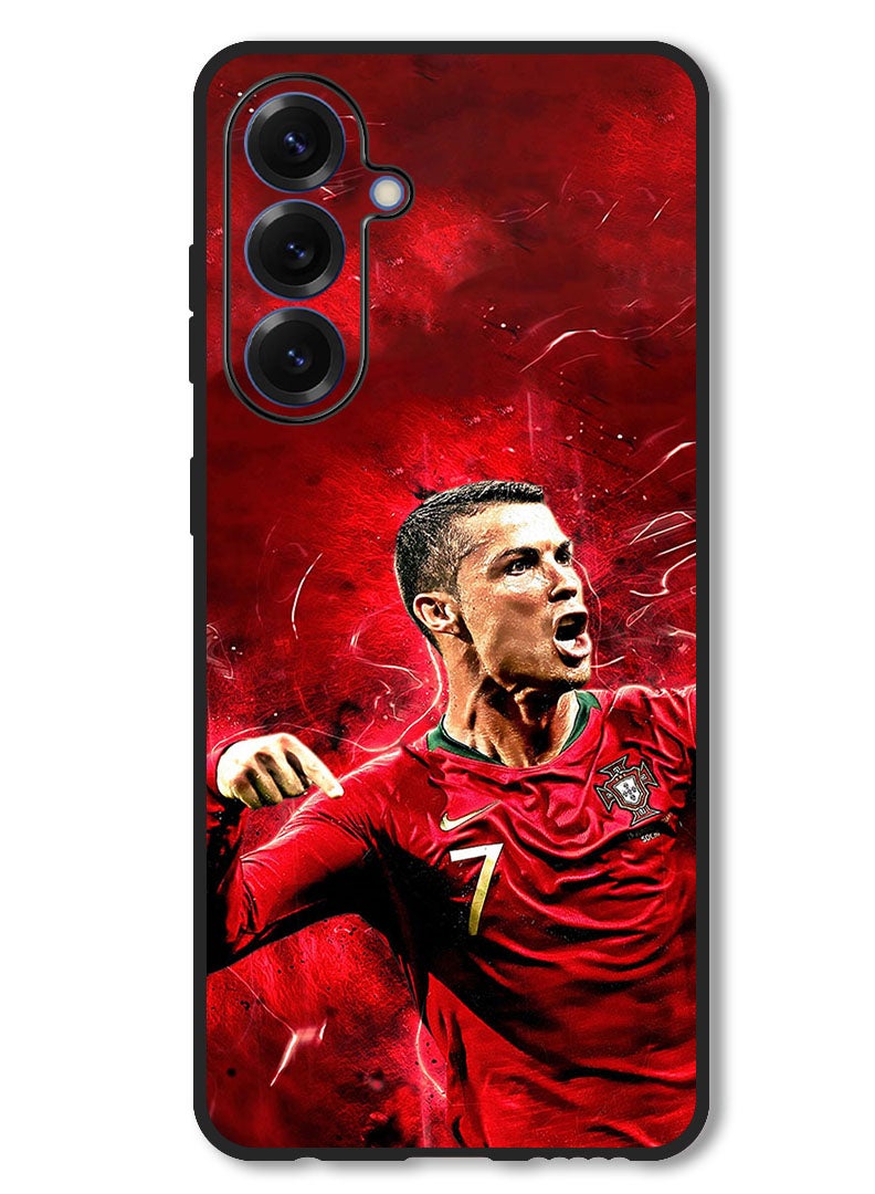 Theodor Case Compatible with Samsung Galaxy A26 Protection Shockproof Bumper Cover Cristiano Ronaldo (2) - Image 1