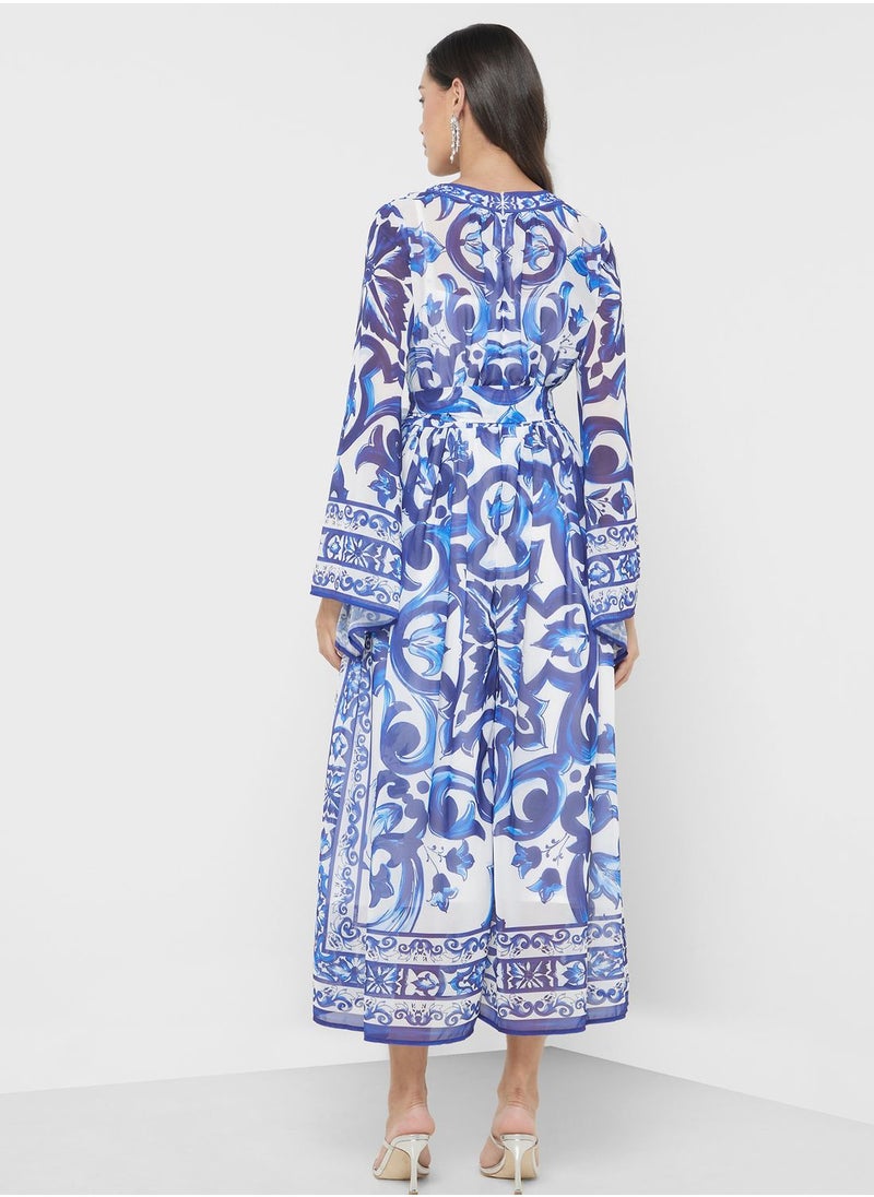 Khizana - Montonal Printed Dress - Image 1