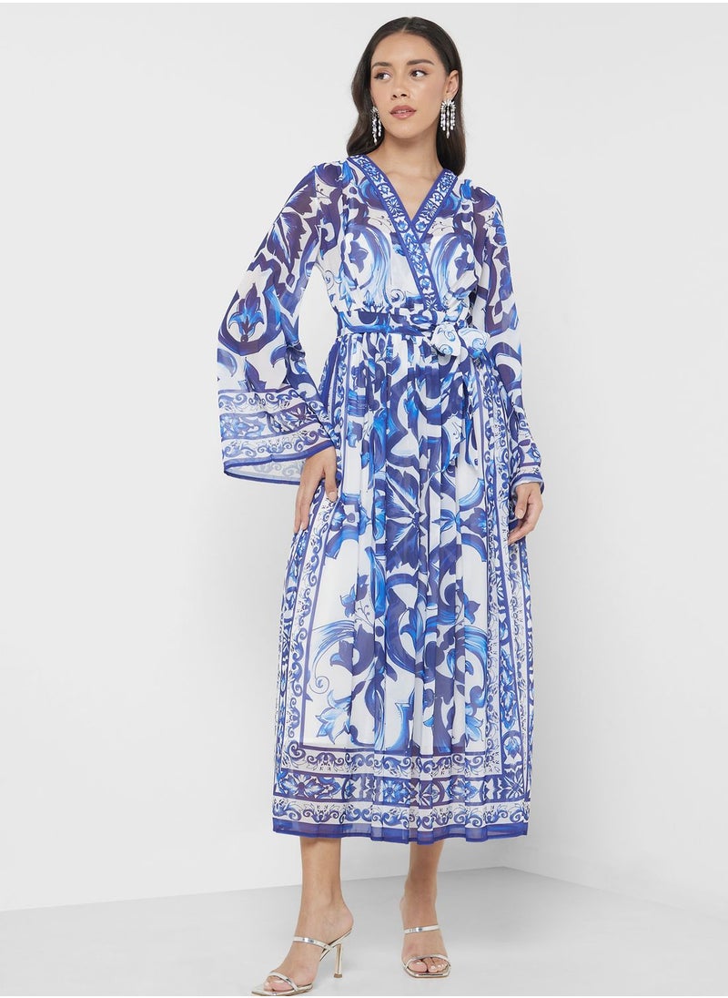 Khizana - Montonal Printed Dress - Image 1