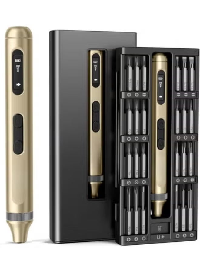 52-in-1 Electric Precision Screwdriver Set - Rechargeable Magnetic Tool Kit for Phones, Laptops, Cameras - Image 1