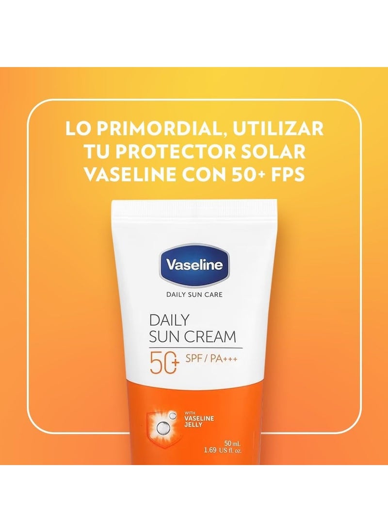 Vaseline Daily Protection Sunscreen Cream - 50 ml  - Image 3