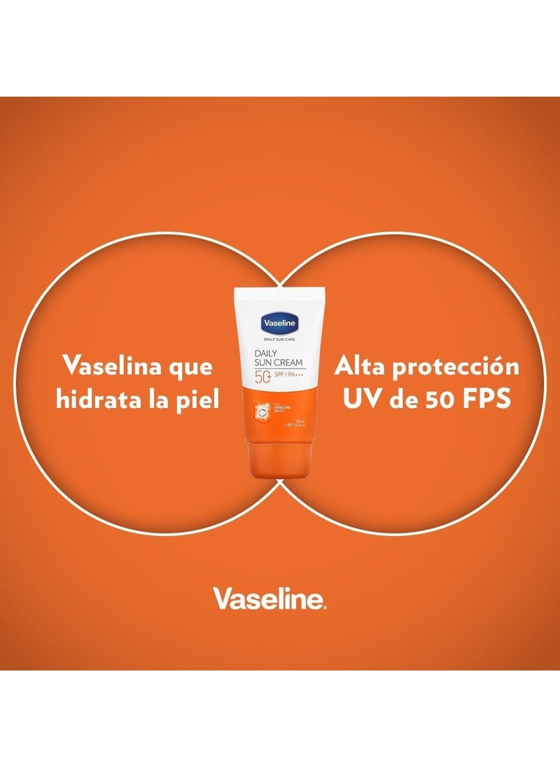Vaseline Daily Protection Sunscreen Cream - 50 ml  - Image 4