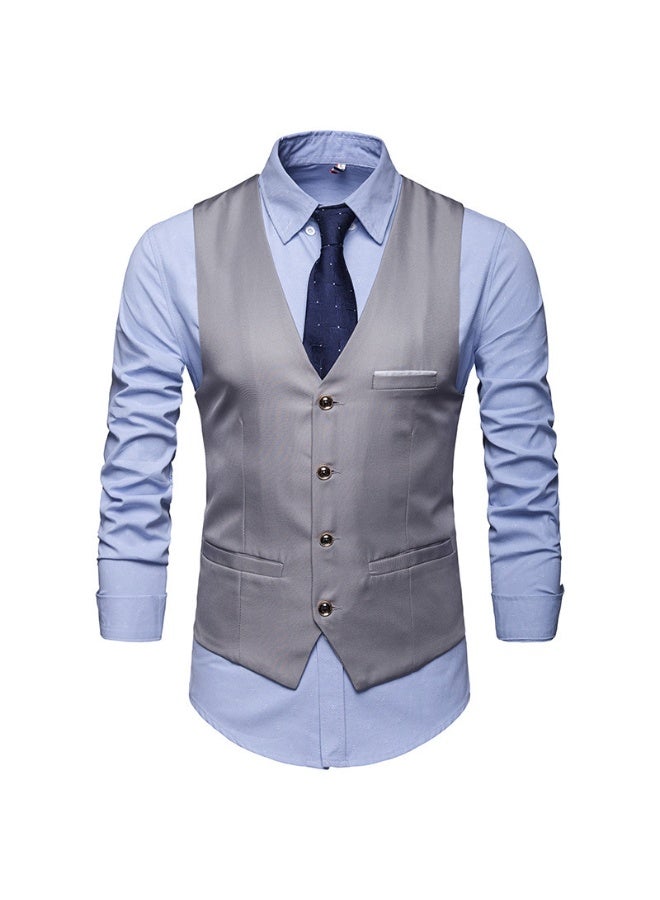 Shougu New Fashionable Casual Men's Suit Vest  - Image 1